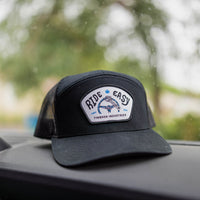 Ride Easy 7 Panel Snapback Hat
