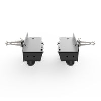 5200 lb HD Axle-Less Trailer Suspension w/ Long Straight Spindle & Brake Flange
