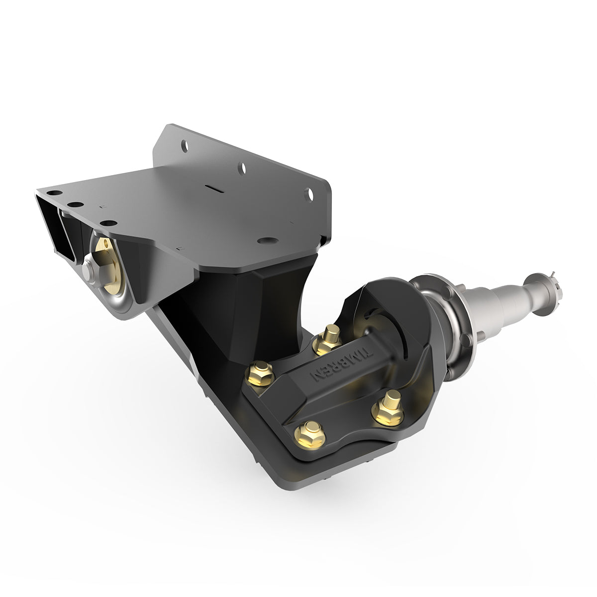 7000 lb HD Axle-Less Trailer Suspension w/ Long Spindles and