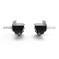 7000 lb HD Axle-Less Trailer Suspension w/ Long Spindles and Brake Flange