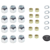 7000 lb Electric Brake Hubs - 8x6.5 Bolt Pattern with 9/16" Stud