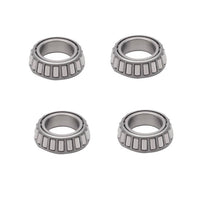 2500 lb axle wheel end kit, idler hubs, both sides, 4 studs on 4", 1/2" dia