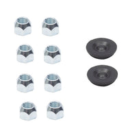 2500 lb axle wheel end kit, idler hubs, both sides, 4 studs on 4", 1/2" dia