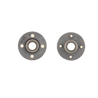 2500 lb axle wheel end kit, idler hubs, both sides, 4 studs on 4", 1/2" dia