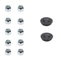 2500 lb axle wheel end kit, idler hubs, both sides, 5 studs on 45", 1/2" dia