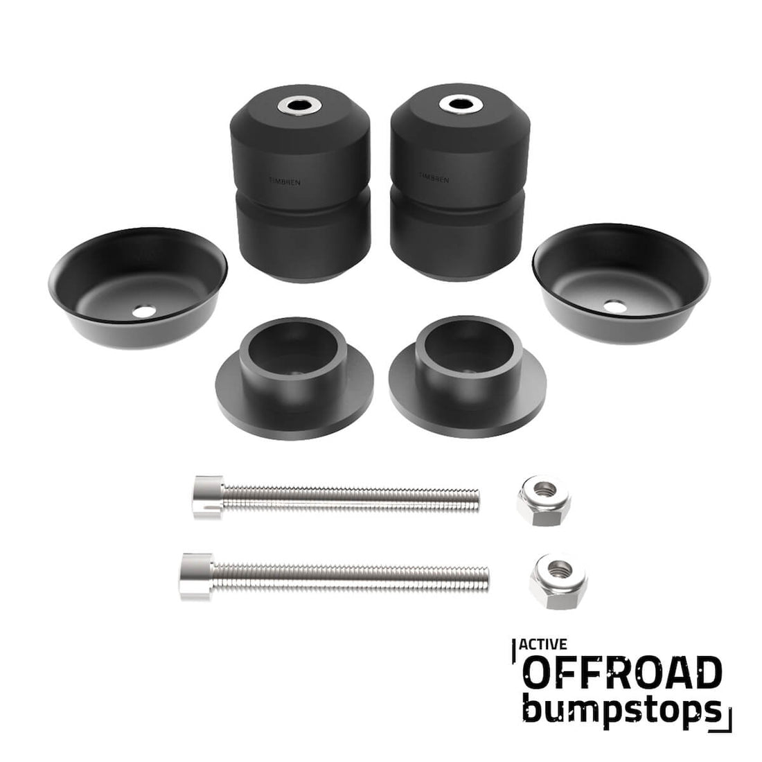 Active Off-Road Bumpstops for Jeep JL, JT, JK, TJ - Front Kit