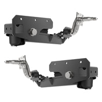 1 Tonne HD Axle-Less Trailer Suspension w/ 4” Drop & Long Spindles