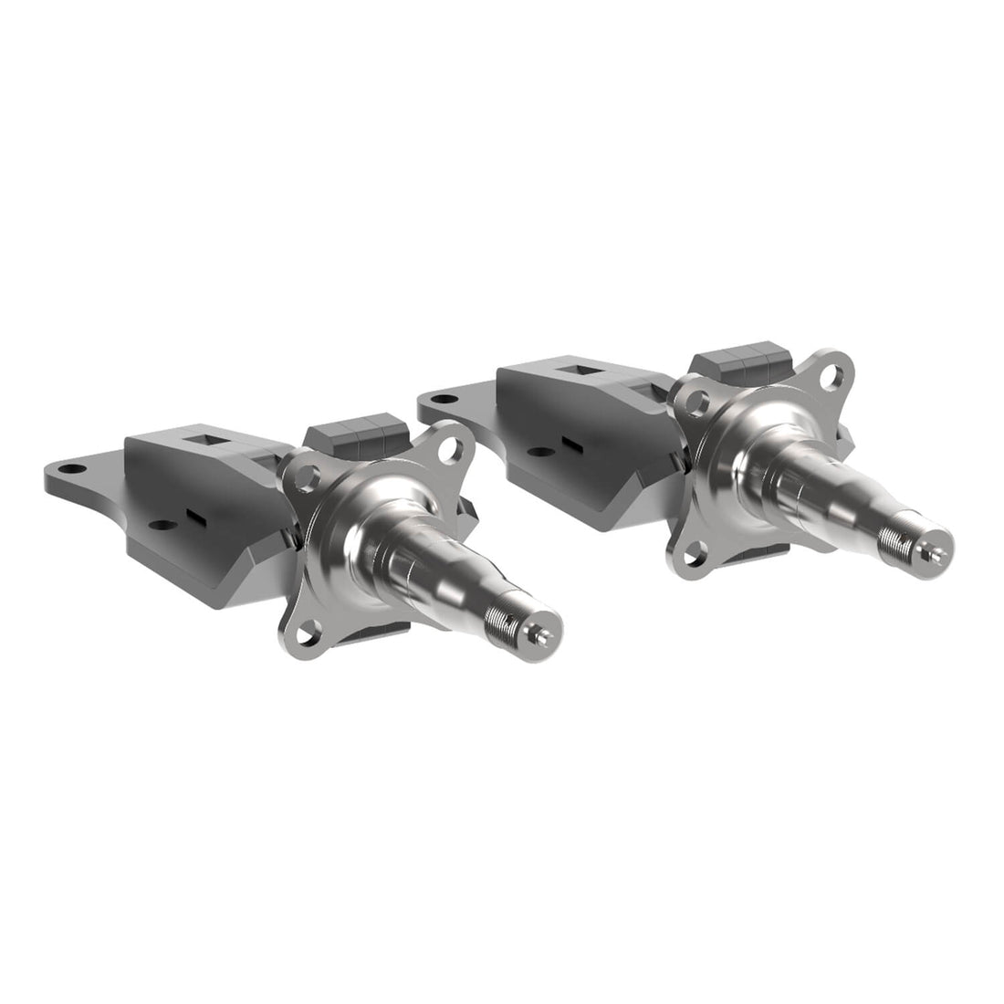 2000 lb HD Axle-Less Trailer Suspension w/ Long Spindles