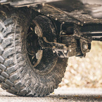 2000 lb HD Axle-Less Trailer Suspension w/ Long Spindles