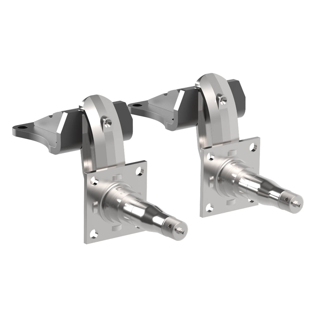 2000 lb HD Axle-Less Trailer Suspension w/ 4” Lift