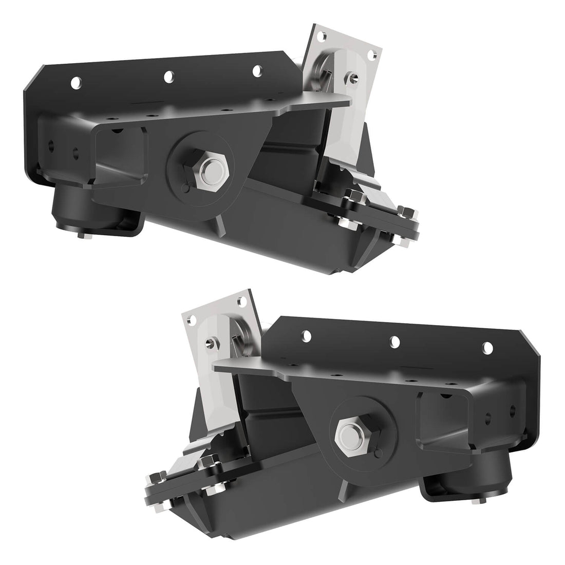 2000 lb HD Axle-Less Trailer Suspension w/ 4” Drop