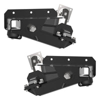 2000 lb HD Axle-Less Trailer Suspension w/ 4” Drop & Long Spindles