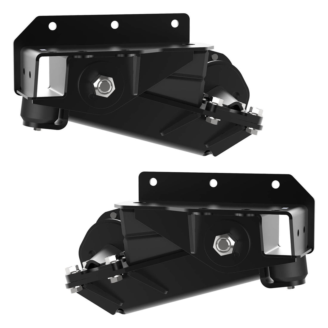3500 lb HD Axle-Less Trailer Suspension w/ Long Spindles