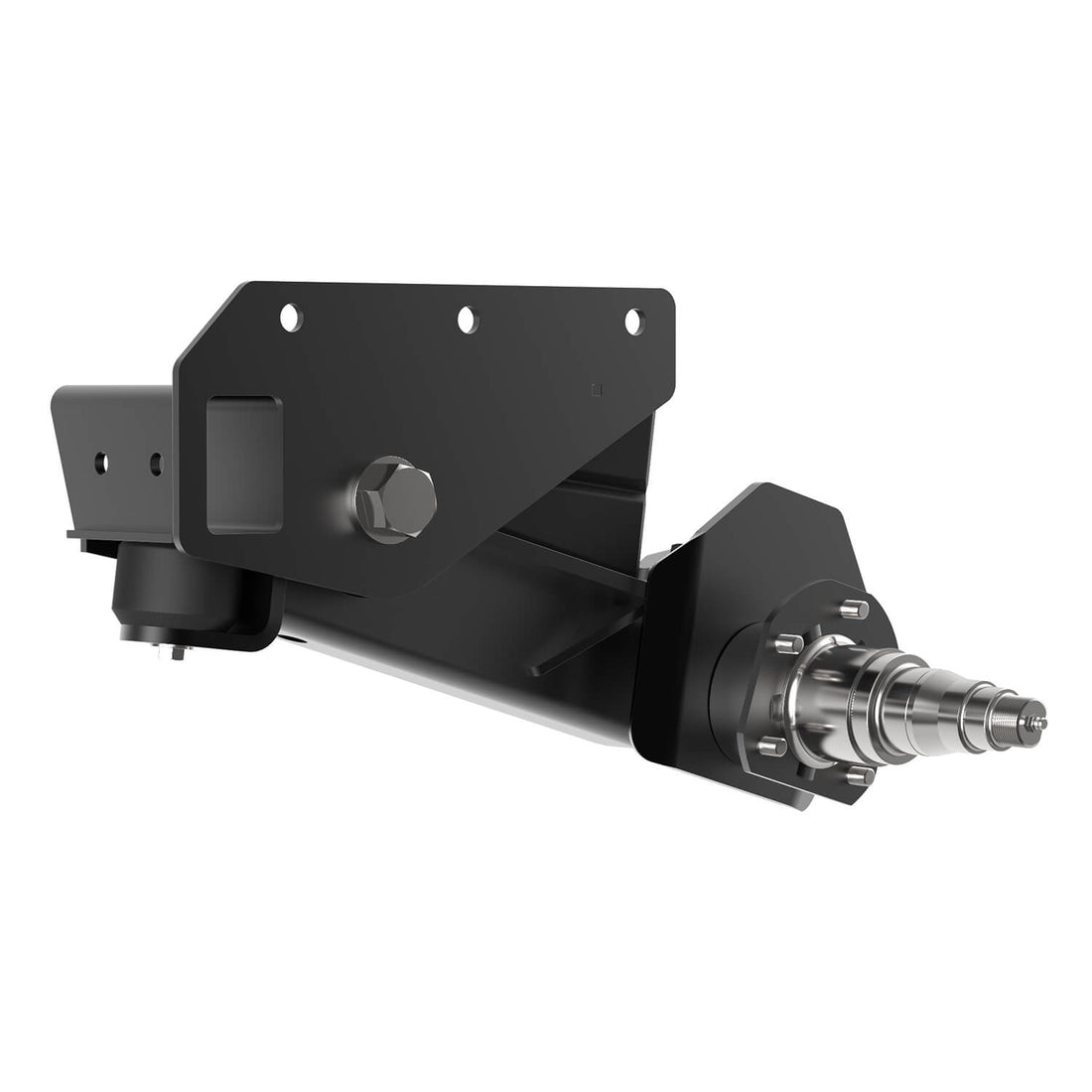 3500 lb HD Axle-Less Trailer Suspension w/ 4” Lift & Long Spindles