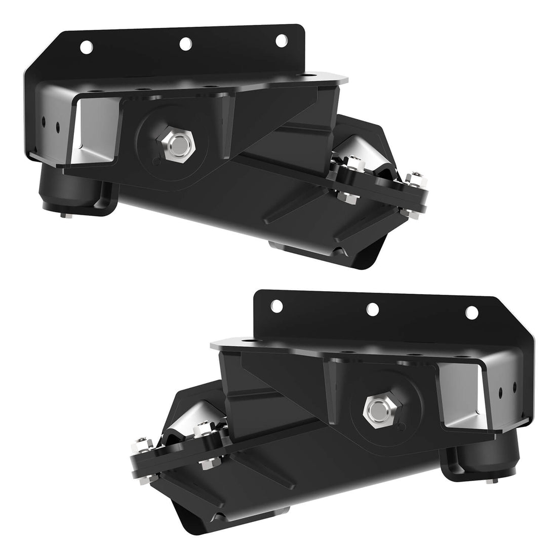 3500 lb HD Axle-Less Trailer Suspension w/ 4” Lift & Long Spindles