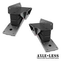 5200 lb Axle-Less Trailer Suspension w/ 2” Lift