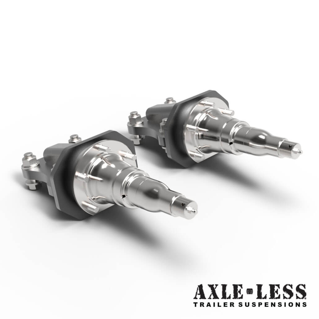 5200 lb Axle-Less Trailer Suspension w/ 2” Lift