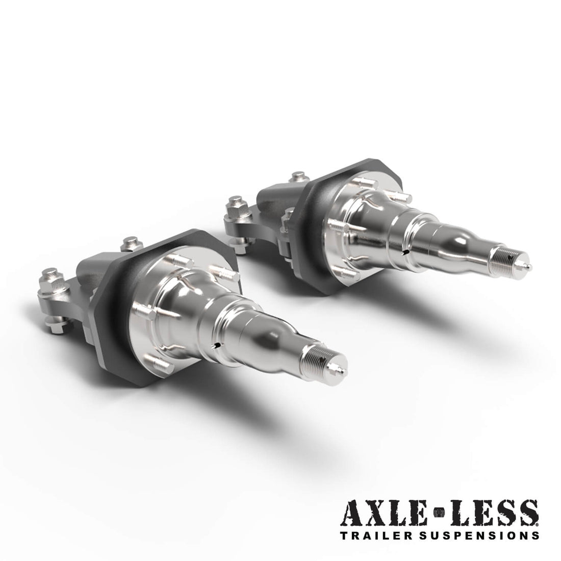 3500 lb HD Axle-Less Trailer Suspension w/ 2” Lift