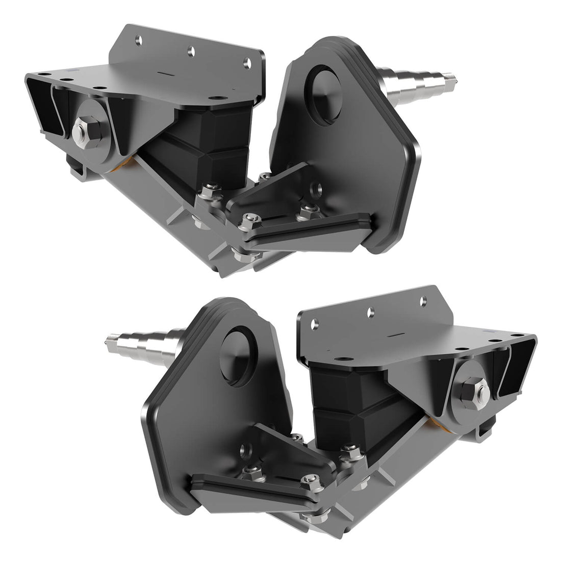 7000 lb Axle-Less Trailer Suspension w/ 4” Drop
