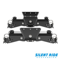 14000 lb Tandem Axle Silent Ride Trailer Suspension with 33 inch Axle Spread