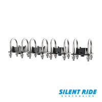 14000 lb Tandem Axle Silent Ride Trailer Suspension with 33 inch Axle Spread