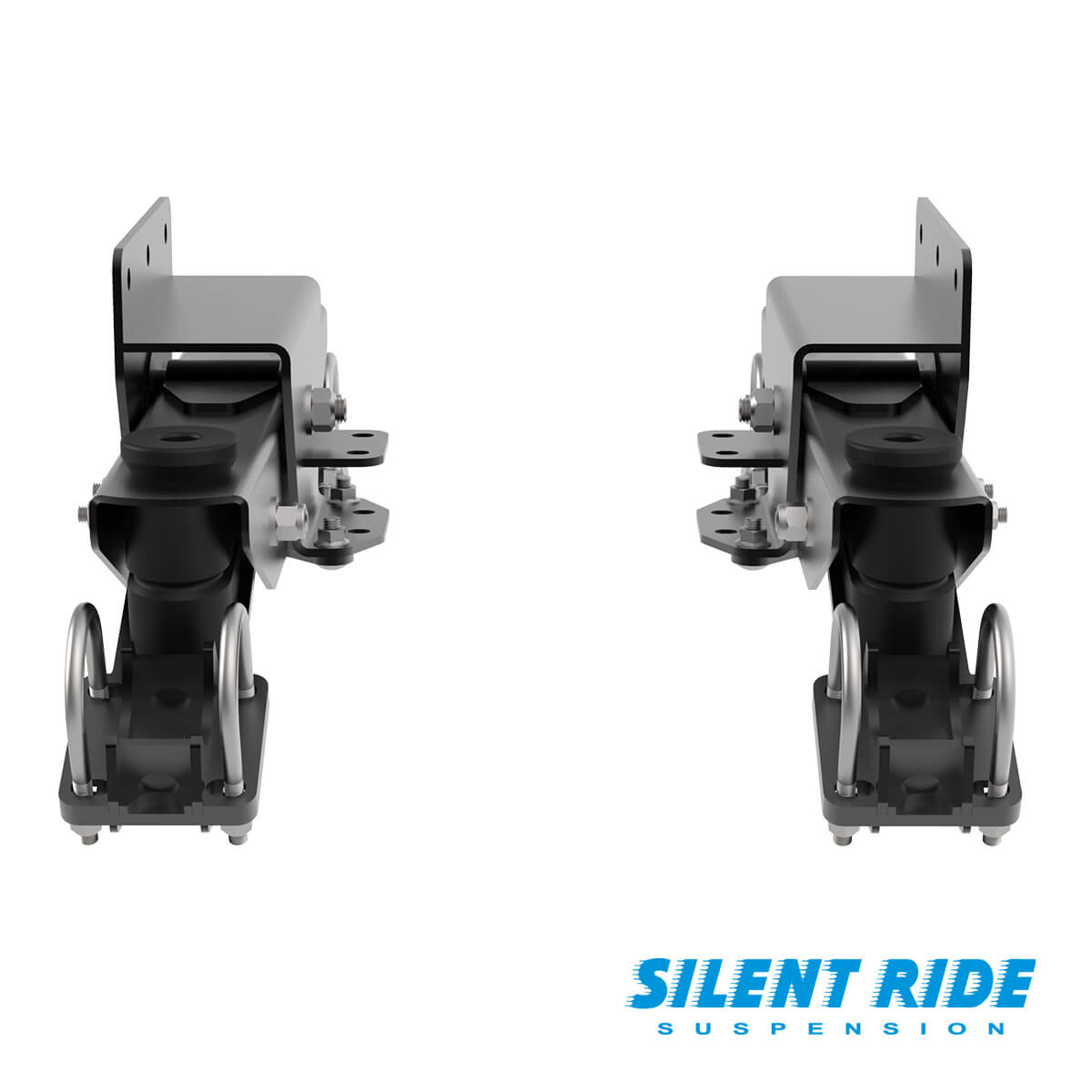 7000 lb Tandem Axle Silent Ride Trailer Suspension with 33 inch Axle S