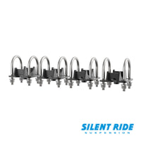 7000 lb Tandem Axle Silent Ride Trailer Suspension with 33 inch Axle Spread