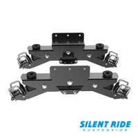7000 lb Tandem Axle Silent Ride Trailer Suspension with 33 inch Axle Spread