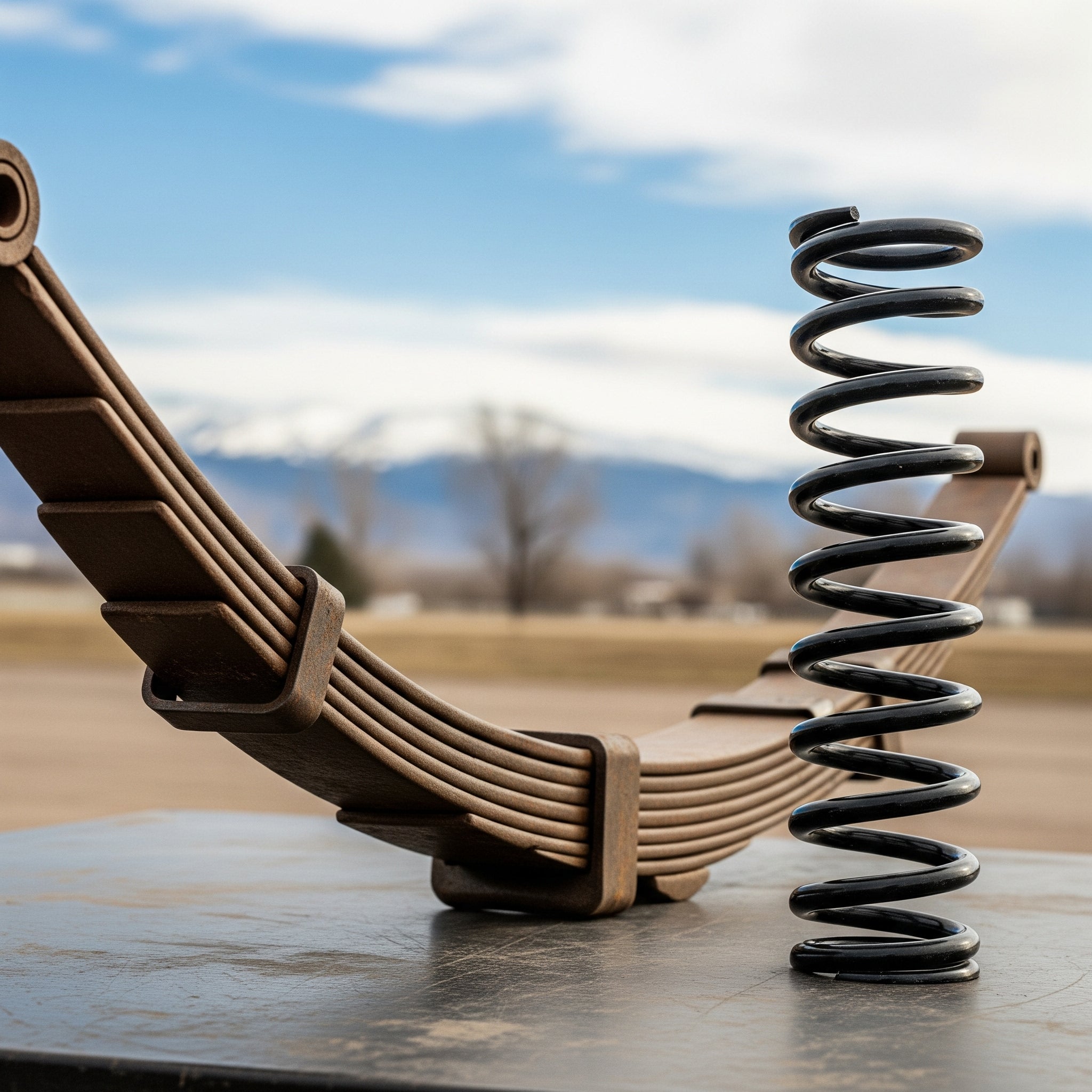 Spring V Leaf Springs vs Coil Springs for Heavy-Duty Performance | Timbren