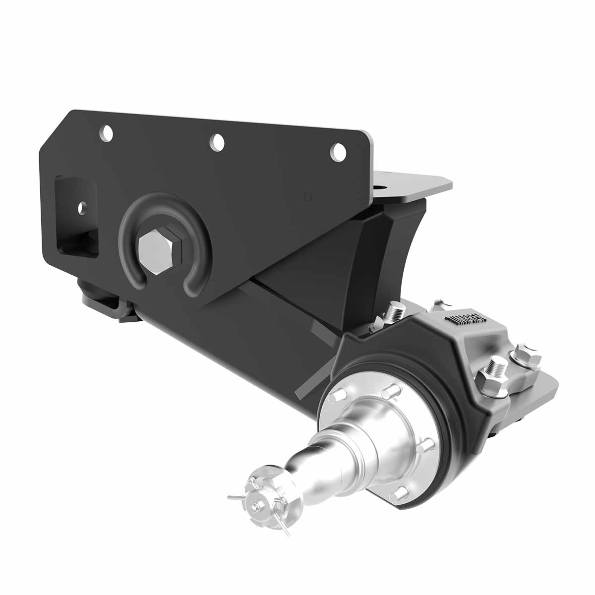 Heavy Duty 5200 lb Axle-Less Trailer Suspension w/ 4” Lift-ASR52HDS03 ...