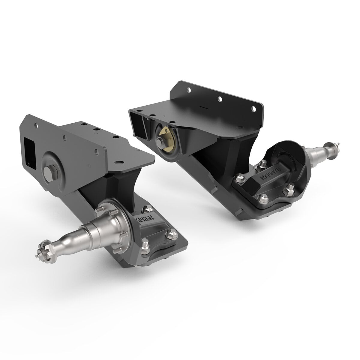 Hub Less Trailer Rim 7000 lb HD Axle-Less Trailer Suspension w/ Brake Flange – Timbren