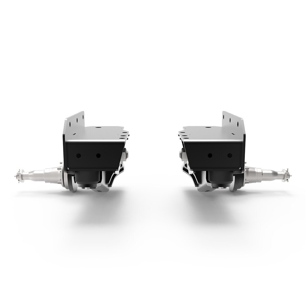 7000 lb HD Axle-Less Trailer Suspension w/ 4” Lift Spindles and Brake ...