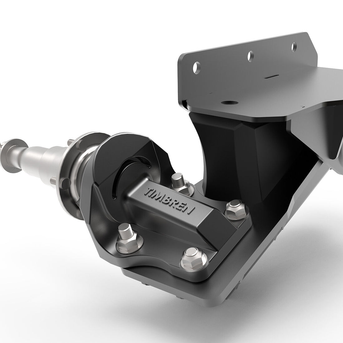 Hub Less Trailer Rim 7000 lb HD Axle-Less Trailer Suspension w/ Long Spindles and Brake Fla ...
