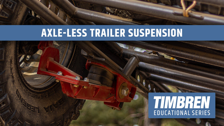 Hub Less Trailer Rim For Trailers / Axle-Less Trailer Suspension – Timbren