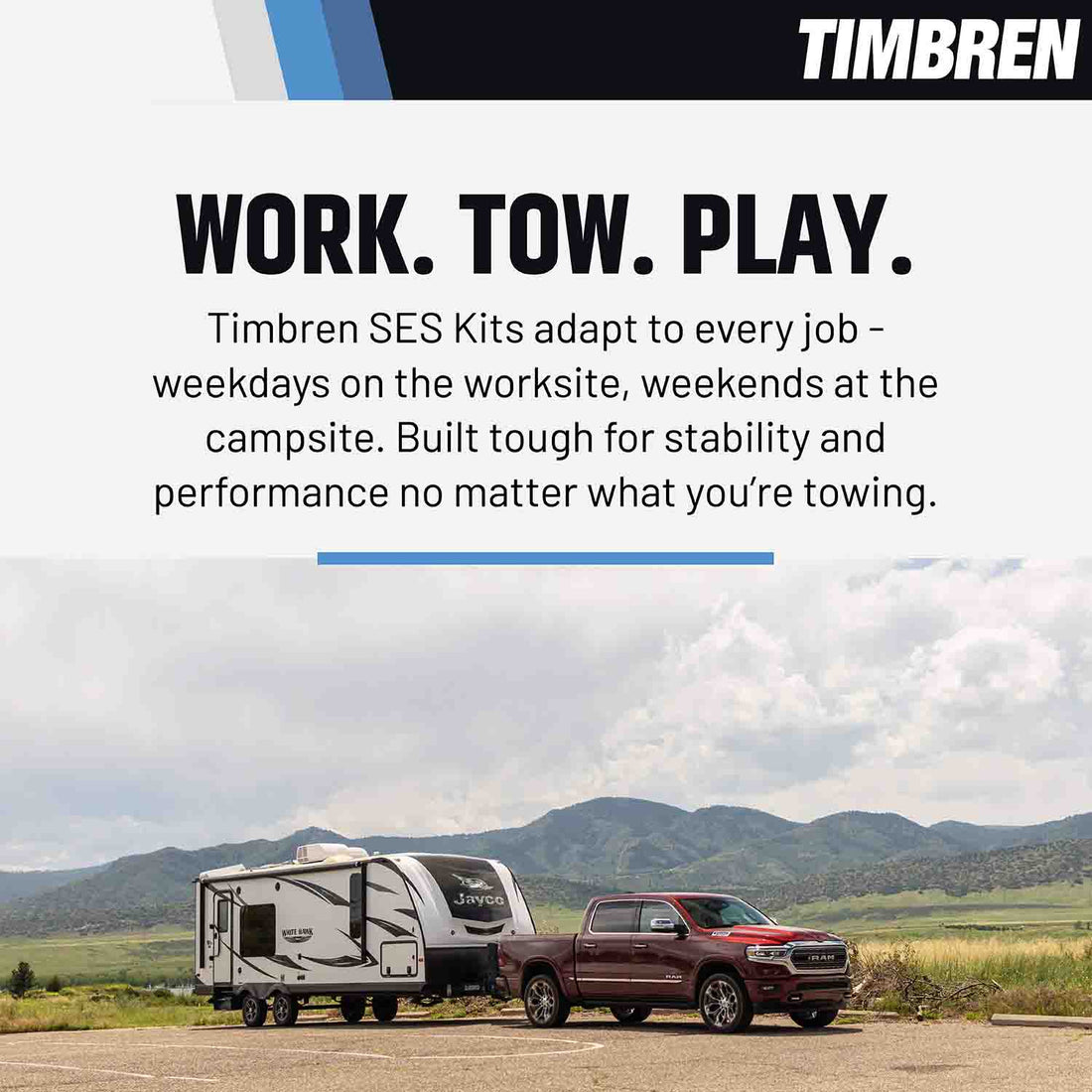 2009-Present RAM 1500 Crew Cab & Quad Cab Timbren SES Suspension Enhancement System - Rear Kit