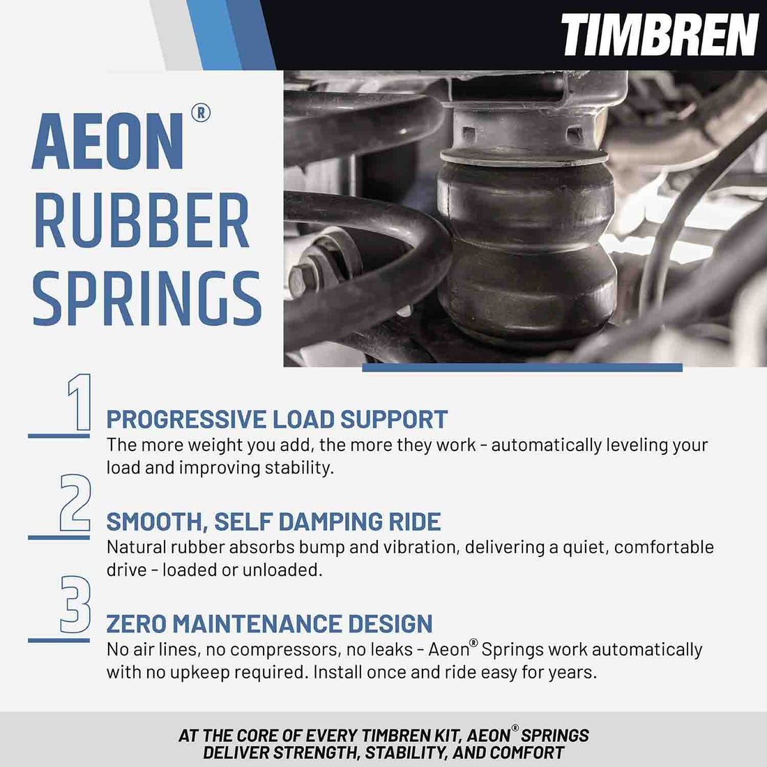 2009-Present RAM 1500 Crew Cab & Quad Cab Timbren SES Suspension Enhancement System - Rear Kit