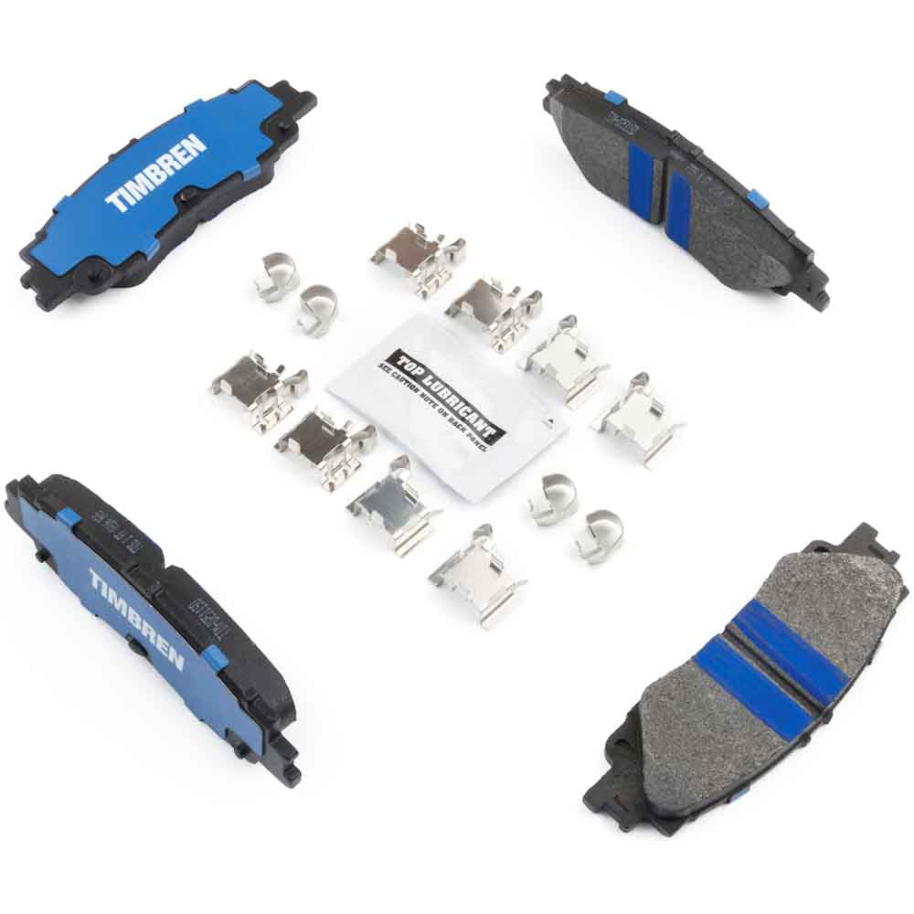 Rear BES Brake Pads | Toyota Tacoma/Tundra (2024-Present) | 335mm Rotor