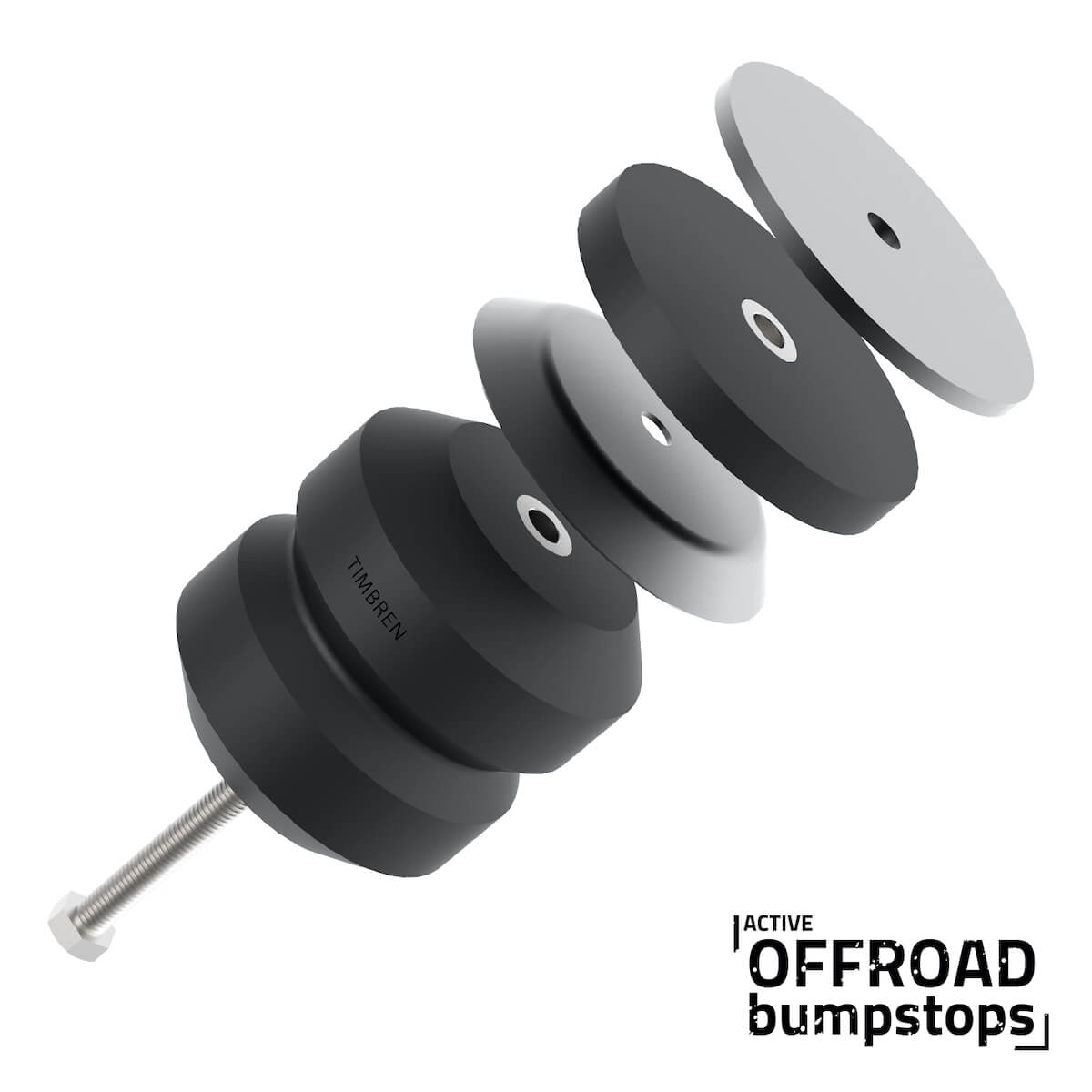 Active Off-Road Bumpstops for Ford Ranger - Rear Kit – Timbren