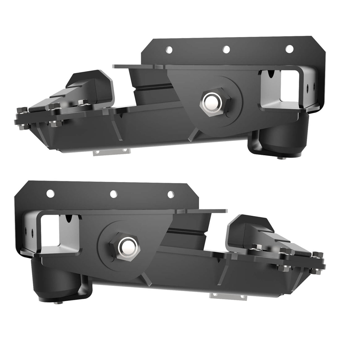 1 Tonne HD Axle-Less Trailer Suspension w/ 4” Lift & Long Spindles