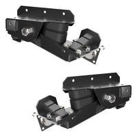 2000 lb HD Axle-Less Trailer Suspension w/ 4” Lift & Long Spindles