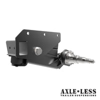 3500 lb HD Axle-Less Trailer Suspension w/ 2” Lift