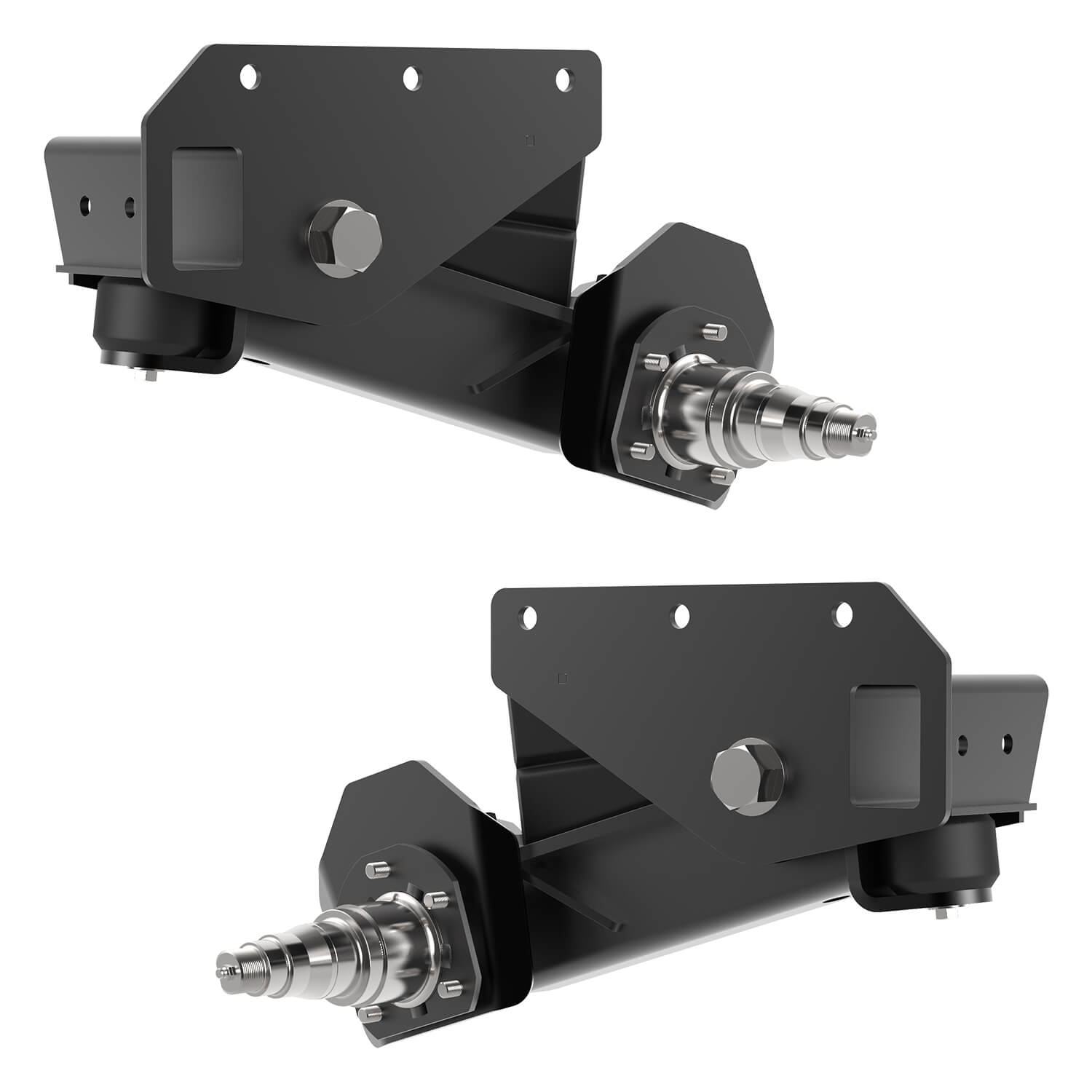 5200 lb Axle-Less Trailer Suspension w/ 4” Lift – Timbren