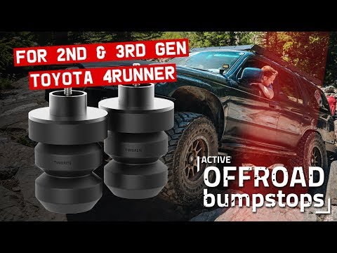 Active Off-Road Bumpstops for 3rd Gen Toyota 4Runner - Rear Kit